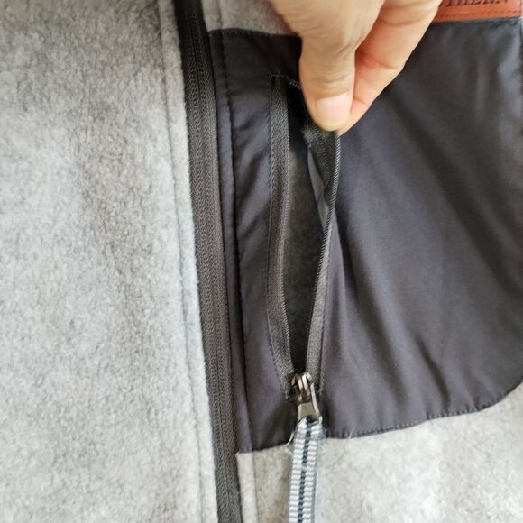 Simply Southern Men's 2XL Fleece Full Zip Vest Pockets Gray‎ Polyester Spandex - Picture 6 of 10